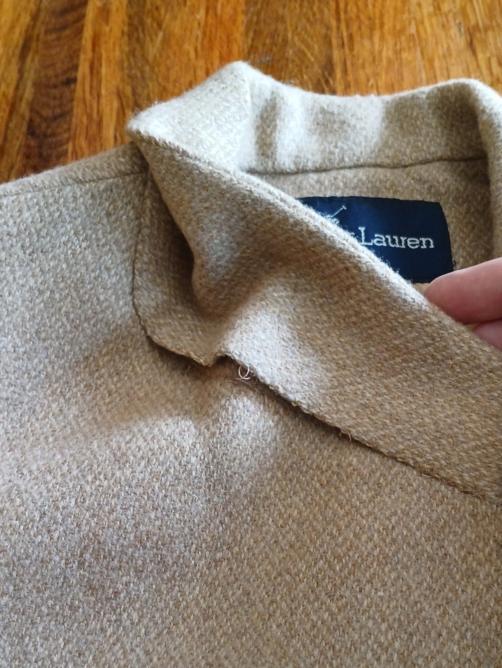 Womens Vintage Ralph Lauren Wool Blazer - 12 - Picture 8 of 12